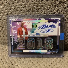 25’ Panini Impeccable WNBA HOF Signatures Katie Smith /18 FOTL 2018 On Card AUTO
