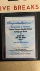 2025 Topps Chrome Jaxson Dart Rookie PREM1ERE Patch Autographs (RAW)