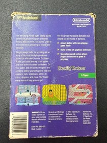 NES Nintendo DEADLY TOWERS - Complete With box game sleeve manual tested