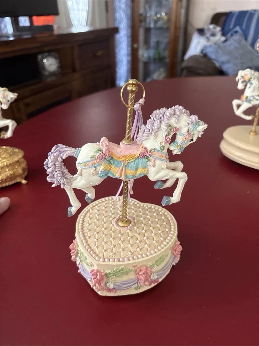 Carousel Horse Music Box for sale | eBay