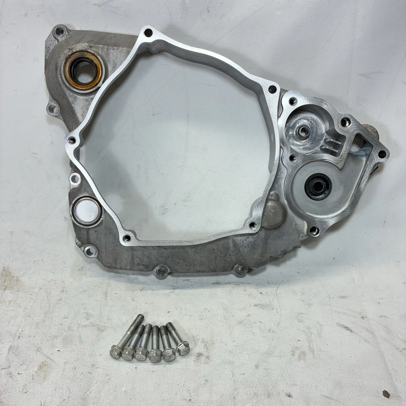 2016 KX250F Inner Clutch Cover OEM Engine Water Pump Kawasaki KX 15-16