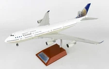 1/200 Inflight IF B747-400 United Airlines N118UA Very Rare