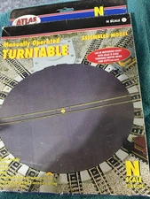 N Gauge Manually Operated Turntable- Atlas