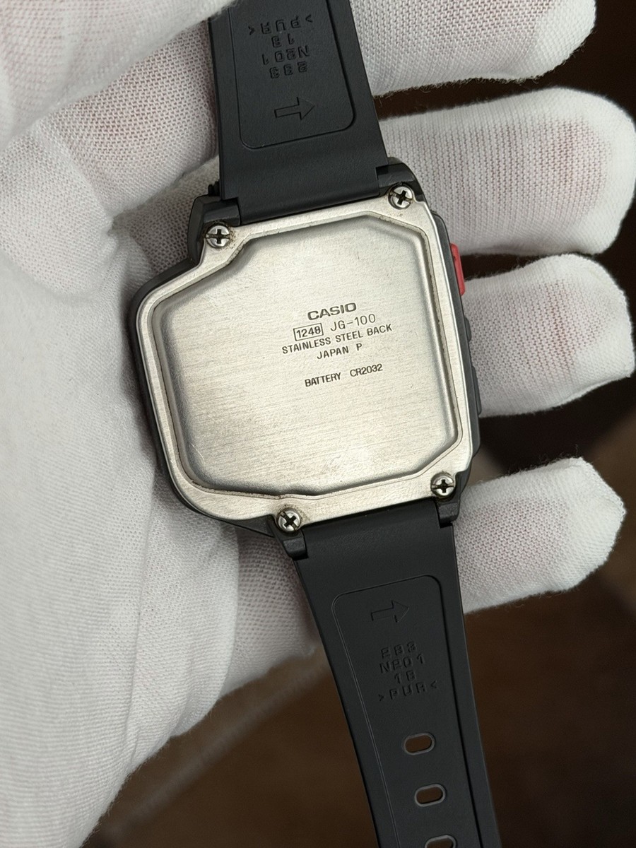 CASIO JG-100 ジャンク CASIO JG-100 Cyber Cross Remote Japanese Digital Game Watch Rare