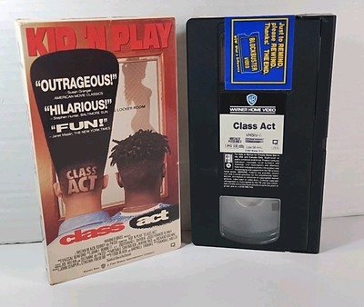 Class Act (1992) VHS Kid  N Play Rare OOP Cult Classic 90s Comedy Vintage Video 