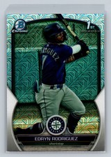 2023 Bowman Chrome #BCP-185 Edryn Rodriguez Prospects Mojo Refractor