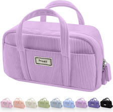 Large Pencil Case Pouch, Extra Big Pencil Bag with 5 Compartments, Pen Bag Wide