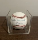 RARE Bill Mazeroski HOF 01 Signed National League Baseball Pittsburgh Pirates!