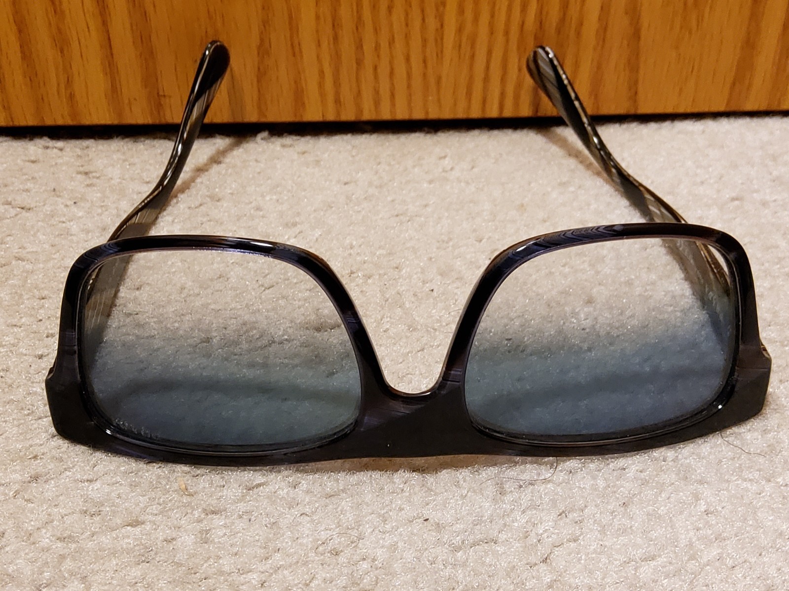 Mens Prada EAR1H2 Black/Tan Tortoise Glasses Tinted Frames Only Full Rim Italy thumbnail 11