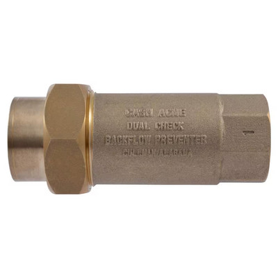 1 In. FIP BF-1 Series Dual Check Backflow Preventer