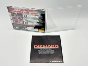 Tested Die Hard Sega Saturn with Box and Manual Japanese version 29a