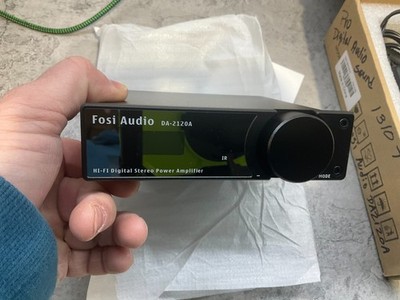 Fosi Audio DA2120A Bluetooth 5.0 Audio Amplifier DAC Amp Stereo