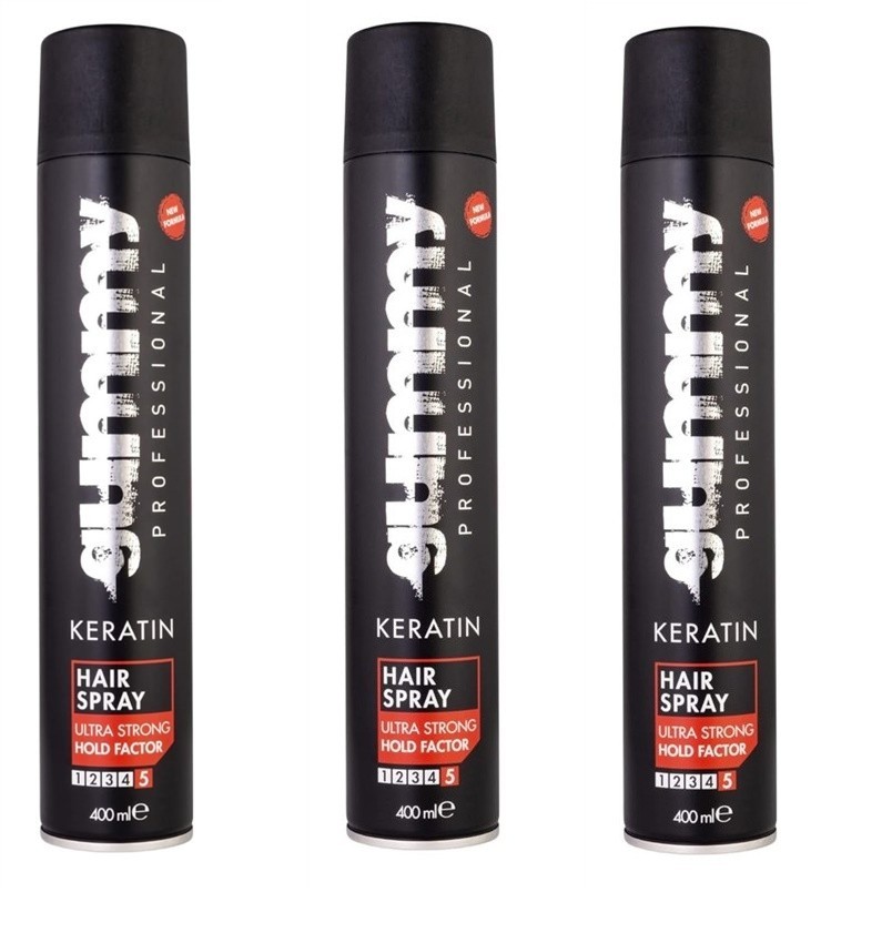 Keratin Ultra Strong Hold Factor 13.53 Oz X 3 Packs