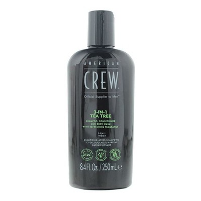 American Crew 3-In-1 Tea Tree Shampoo 250ml For Men