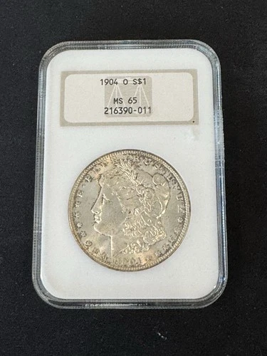 1904 O Morgan Dollar NGC MS65 $1 Coin