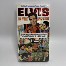 Elvis In The Movies VHS Video Highlights from all Elvis Presley Film SEALED NEW