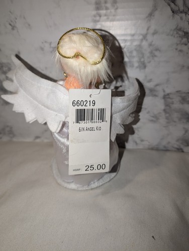 Annalee Christmas Angel Kid Harp 6" Holiday Decor Spiritual New With Tags - Picture 3 of 7