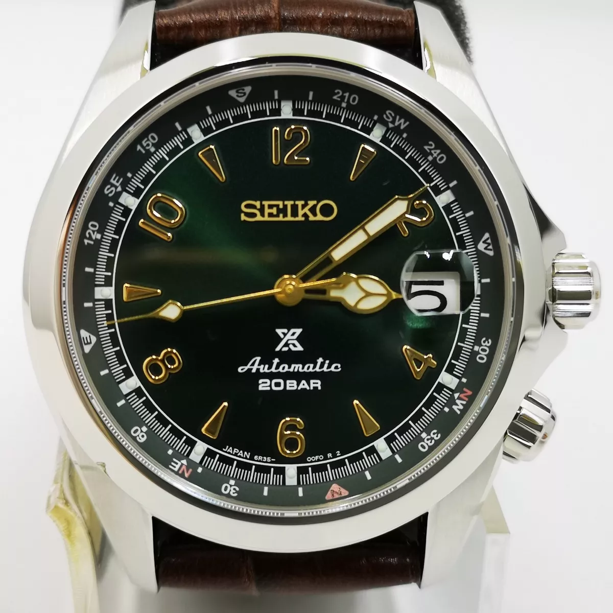 SEIKO PROSPEX Alpinist SBDC091 Green Mechanical Automatic Men's Watch New in Box