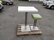 Tisch Gebrachte Edelstahl, Bistrotisch Biertisch Marmor Stehtisch 60X70 108cm