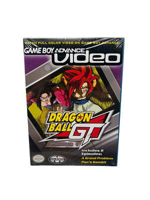 Gameboy Advance Video Dragonball GT Volume 1 Neu & Verschweißt in OVP