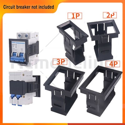 Panel Buckle Miniature Circuit Breaker Accessories 1P 2P 3P 4P Mounting Bracket