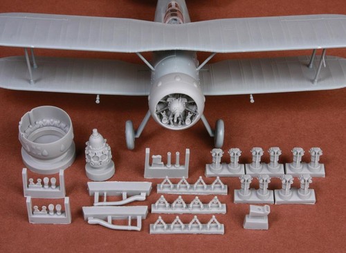Motor y cubierta SBS 48057 1/48 Gloster Gladiator Mk.I/Mk.II para kit de mérito - Imagen 8 de 8