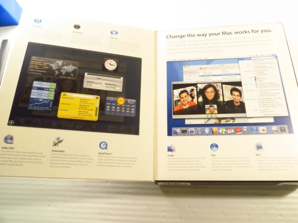 Apple Mac OS X v10.4.3 Tiger - DVD (MA190Z/A), Brand NEW SEALED, RARE!!! - Image 2 of 4