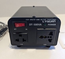 Lvyuan 500W Voltage Converter Transformer 110V - 220V 220V - 110V Step Up  Down
