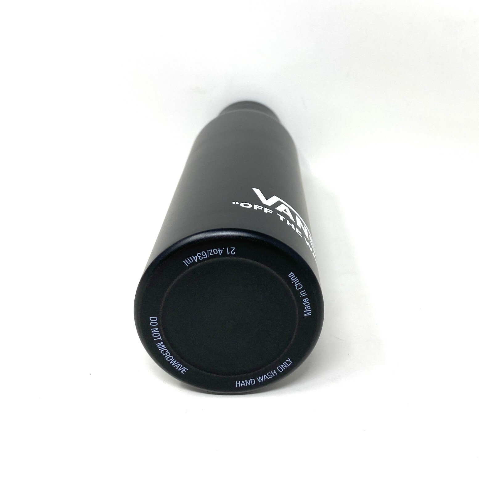 Vans Aluminum Water Bottle Skateboarding Black White Checkered VN0009M4NOA 