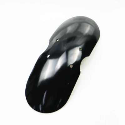 Garde-boue avant en aluminium noir brillant pour Triumph Bonneville T100 2001-16 - Photo 1/4