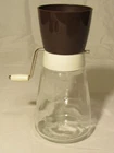 Vintage Federal Housewares Nut Spice Grinder Glass Kitchen Decor Antique USA