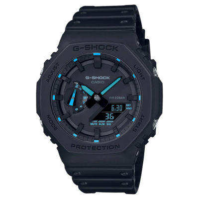 Casio Wanduhr Harz Blau – 25x25 Cm, Einfache Analoganzeige Mit Schrittsekundenzeiger