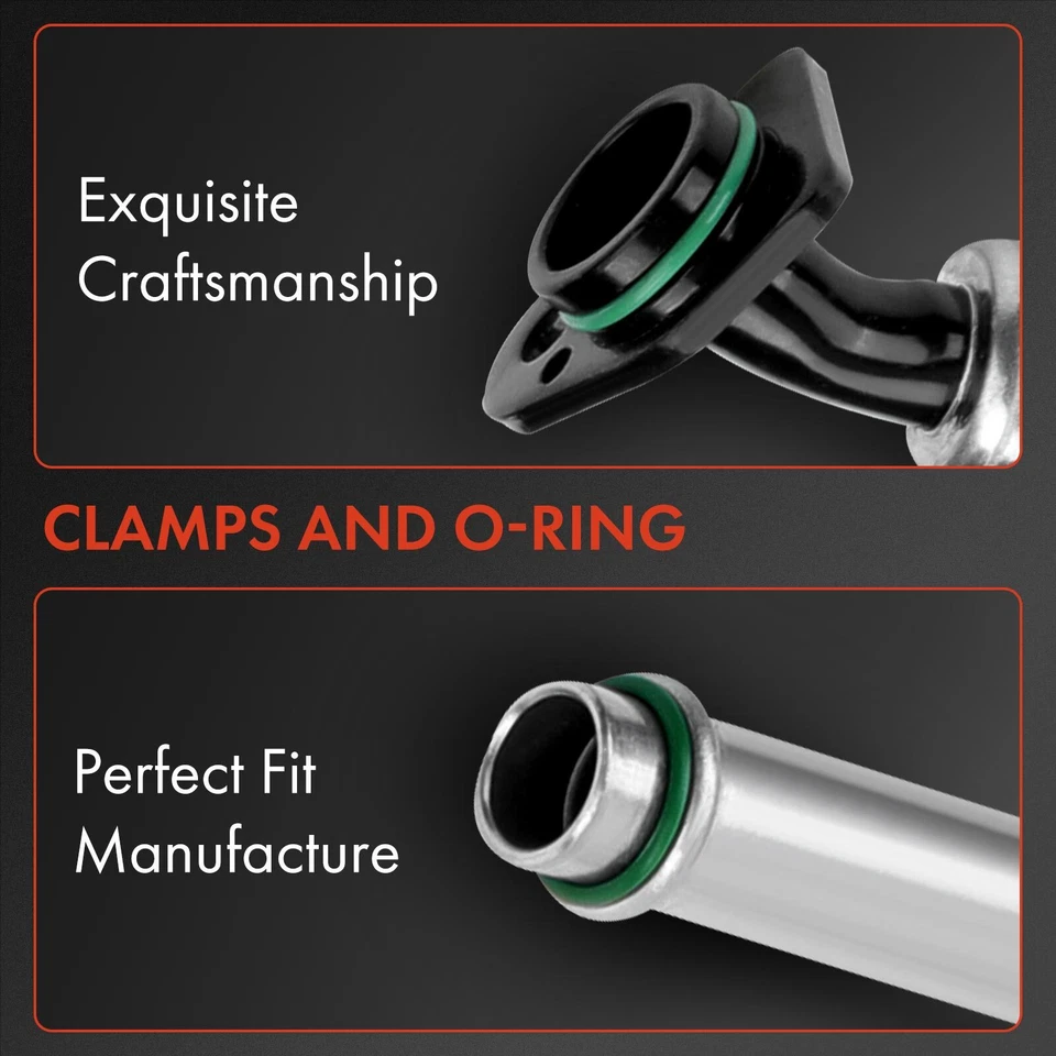 Conjunto de manguera de succión y descarga de aire acondicionado para Dodge Dodge Freightliner Sprinter 2500 Foto 3 de 4