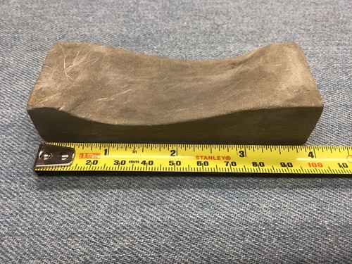 Vintage Razor Hone / Sharpening Stone Natural ? 4” x 1-1/2” x 1” w / Wood Holder - Picture 6 of 20