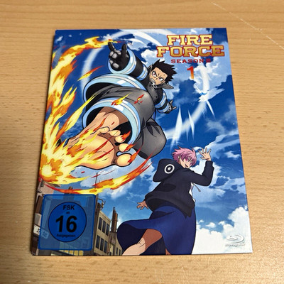 peppermint anime Fire Force Staffel 2 Vol. 1 Blu-ray FSK 16 DE/JP Bonus