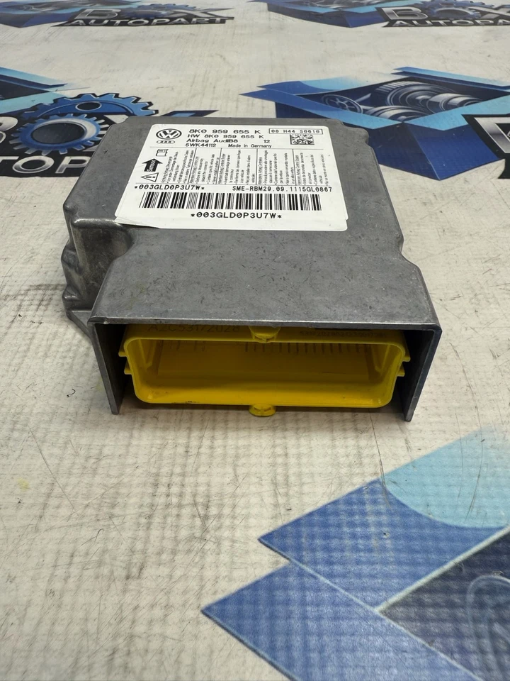 2008-2012 AUDI S5 A5 S4 A4 SRS Bolsa Unidade de Controle de Diagnóstico Módulo OEM 8K0959655K - Imagem 2 de 4