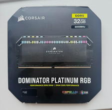 CORSAIR Dominator Platinum RGB RAM DDR5 32GB 2x16 6000MHz CL36 Brand New Sealed