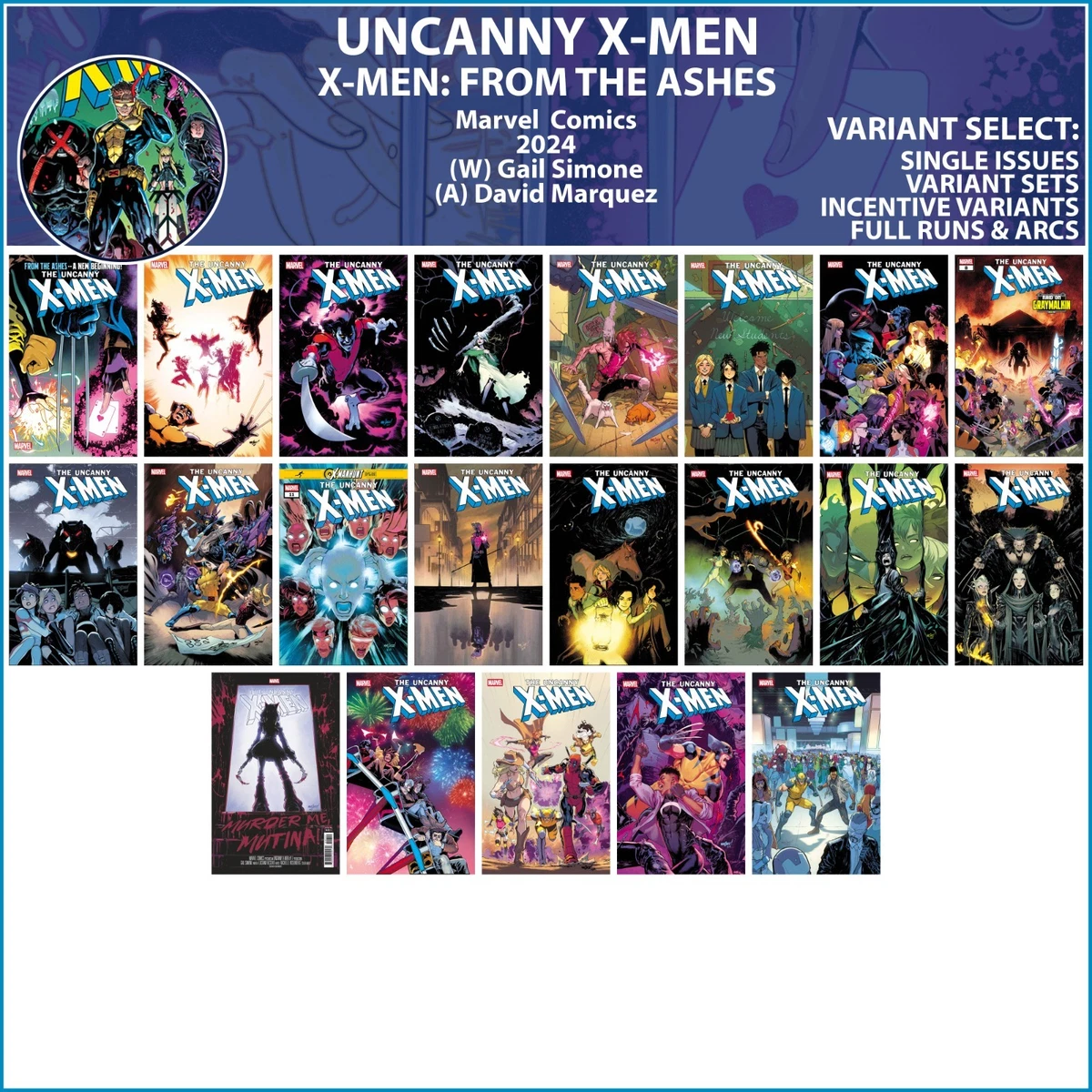 Uncanny X Men 1 Variant for sale | eBay