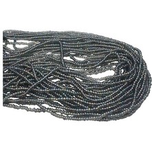 Glass Seed Beads 11/0 Metallic Iris AB 1 Hank 12 Strands Craft DIY Beading