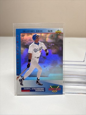 1993 Upper Deck Baseball Dennys Grand Slam #9 Darryl Strawberry LA