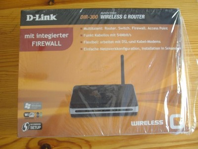 D-Link DIR-300 WIRELESS G ROUTER