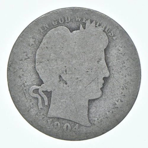 1904-O Barber Quarter Estate Coin Collection *068