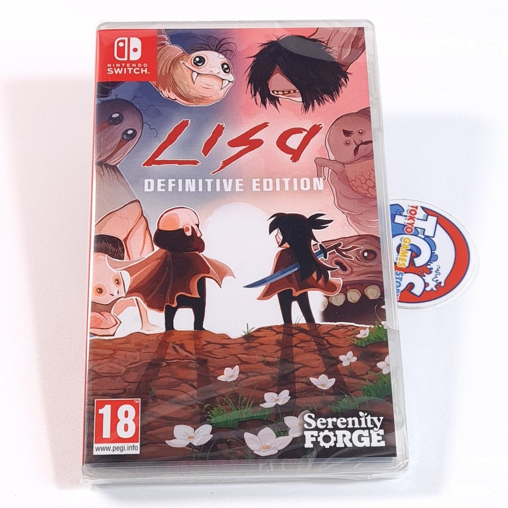 LISA: Definitive Edition Switch Euro Ed. New (Multi-Language/2 RPG Games+Sticker