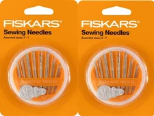 Fiskars Sewing Needle Set and Needle Threader 60 Piece Set