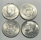 Silver Kennedy Half Dollar Lot - $2 Face Value 40% Silver