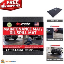 60" x 72" Waterproof Maintenance Mat - Absorbent Oil Spill Protection