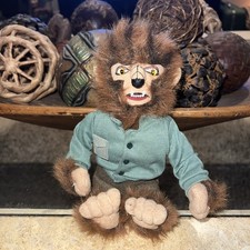 Universal Studios Monsters 1999 Plush Wolfman 9" Halloween Or Valentine s Bean