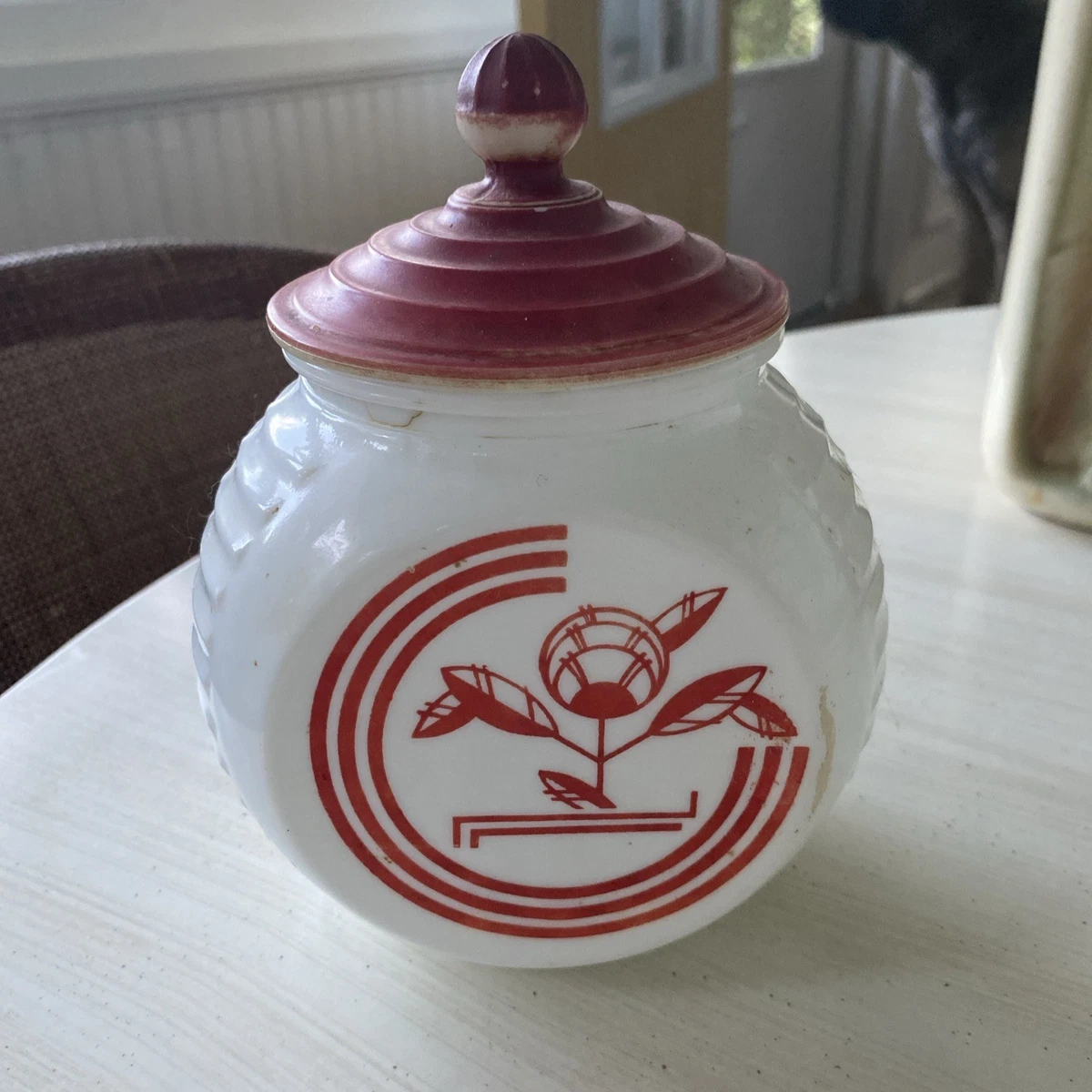 Fire King Grease Jar for sale | eBay