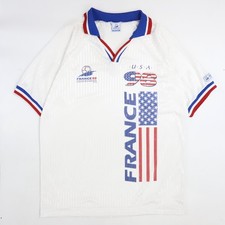 Vintage USA France 98 Soccer Football Jersey Size Large FIFA
