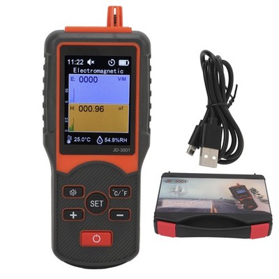 JD 3001 Geiger Counter Easy Reading Multifunctional Radioactive Detector For SET